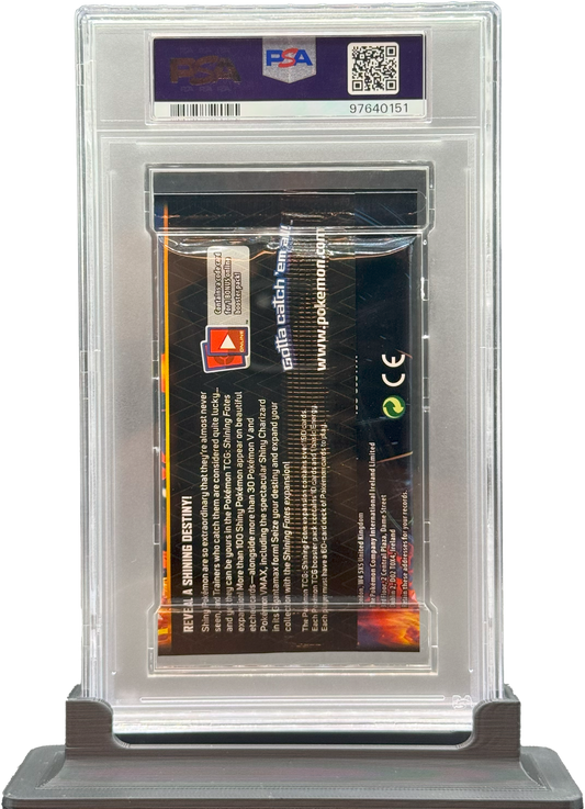 SWSH Shining Fates - F/P-GIGANTAMAX CHARIZARD Booster Pack, PSA 10